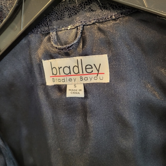 BRADLEY Bradley Bayou Leather Jacket. Size S - Picture 3 of 5